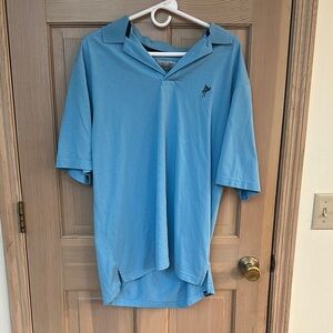 Men's Blue Polo Shirt